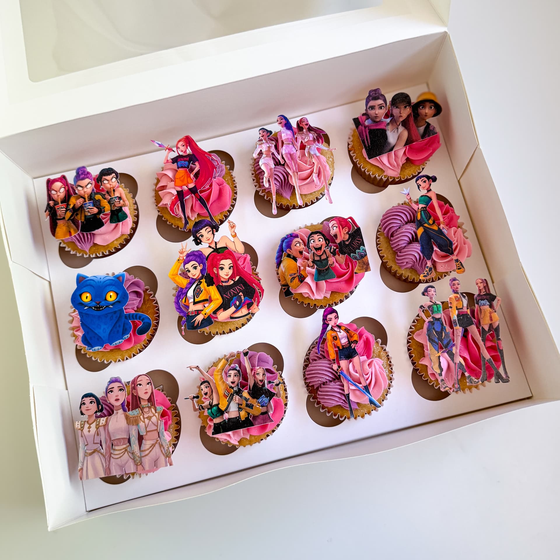 Kpop Demond Hunter Cupcakes — Shannon's Cake Shop