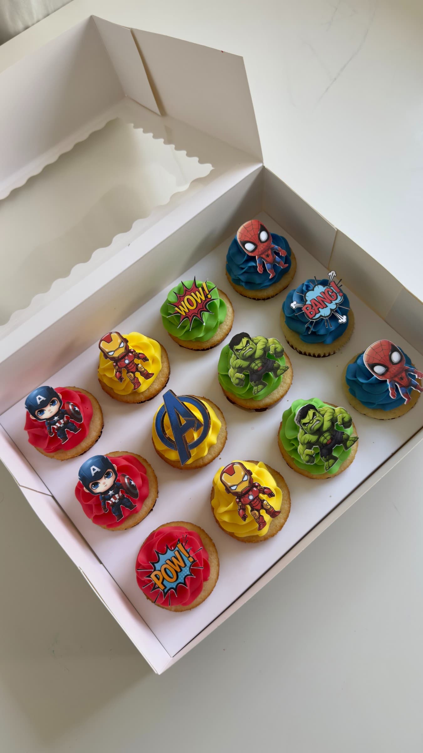 Avengers Cupcakes — Shannon's Cake Shop