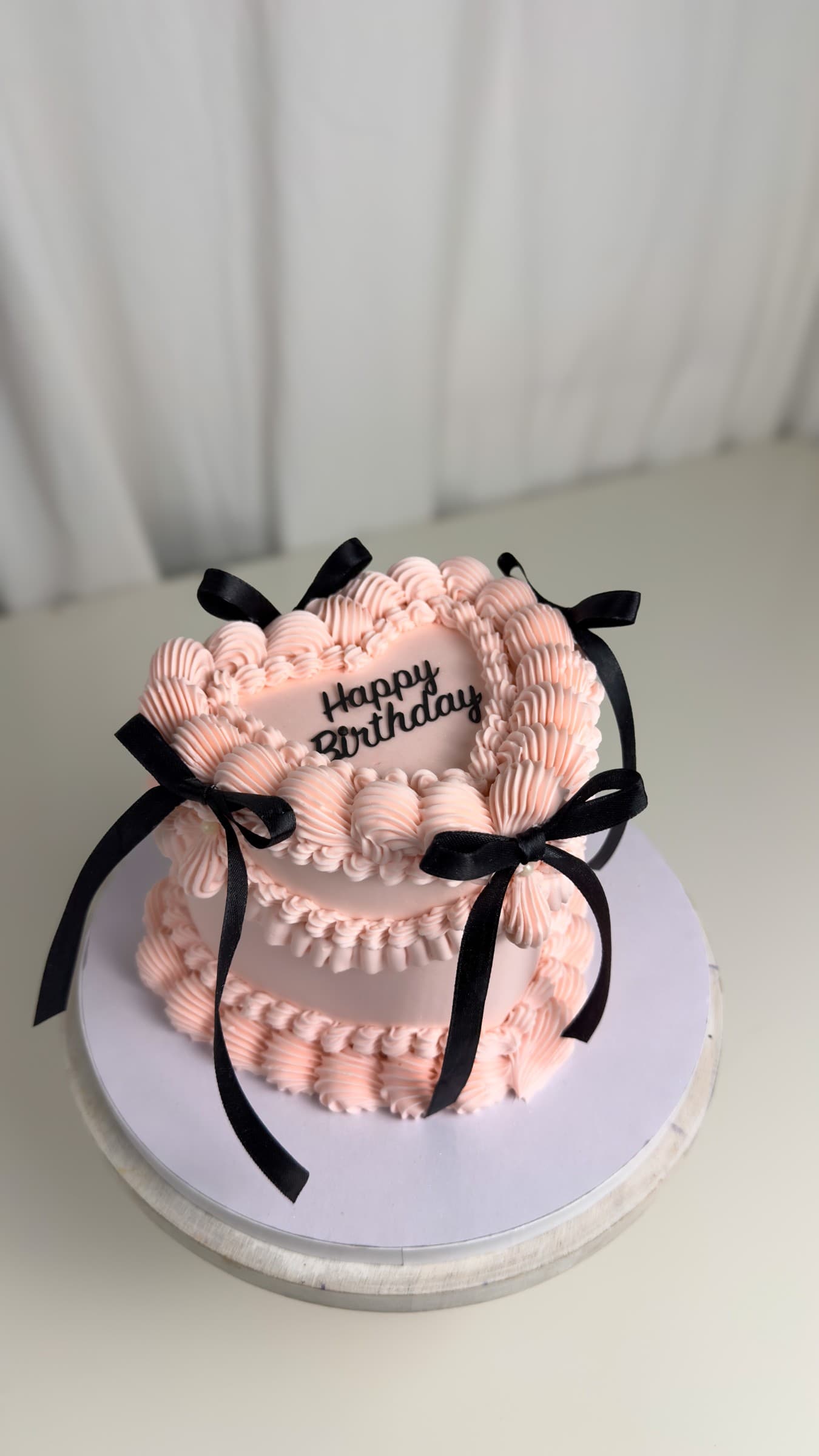 Pink Vintage Cake — Shannon's Cake Shop