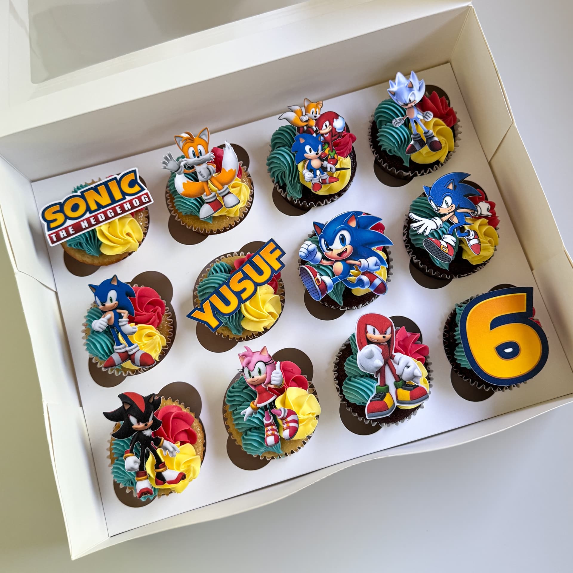 Sonic Cupcakes — Shannon's Cake Shop