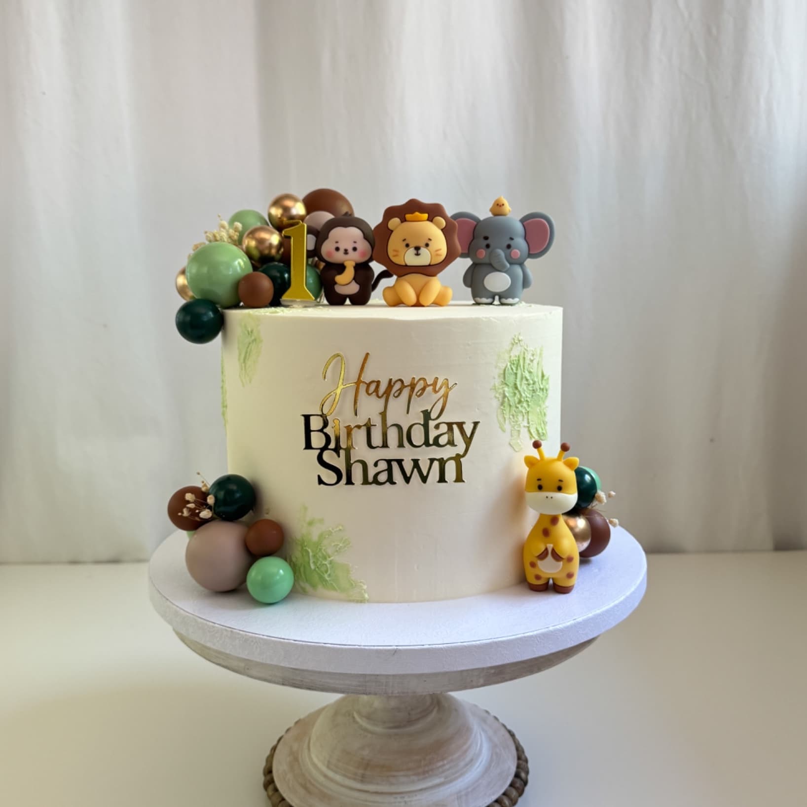 Wild One Cake With Toys — Shannon's Cake Shop